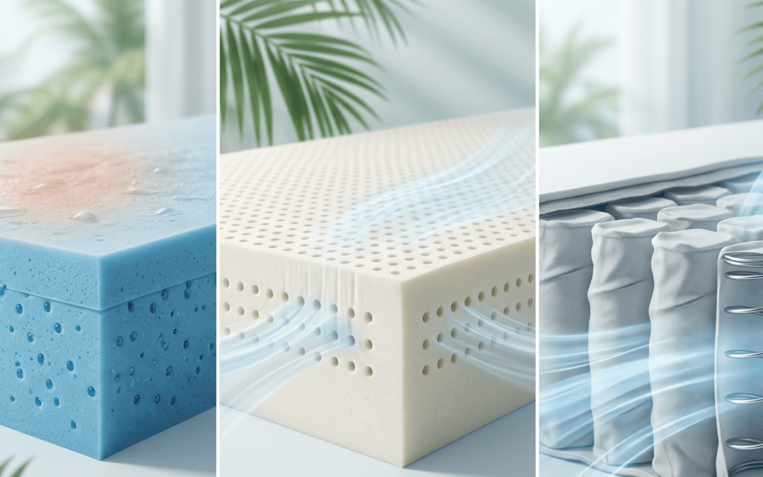 Gel Foam vs Latex vs Pocket Springs: Which Technology Actually Sleeps Coolest in Humidity?